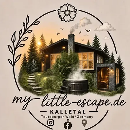 My-little-escape, Hot Tub, Sauna Und Kamin * Kalletal